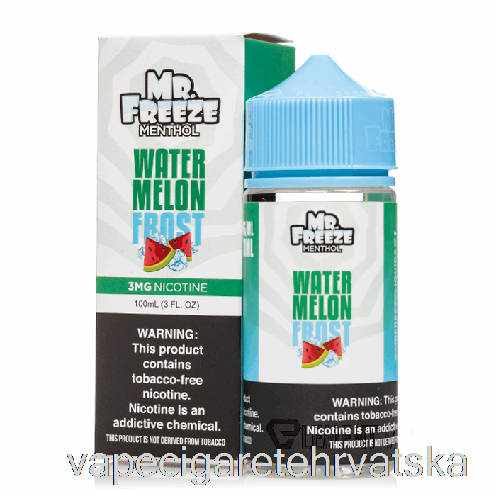 Vape Cigarete Watermelon Frost - Mr Freeze - 100ml 3mg